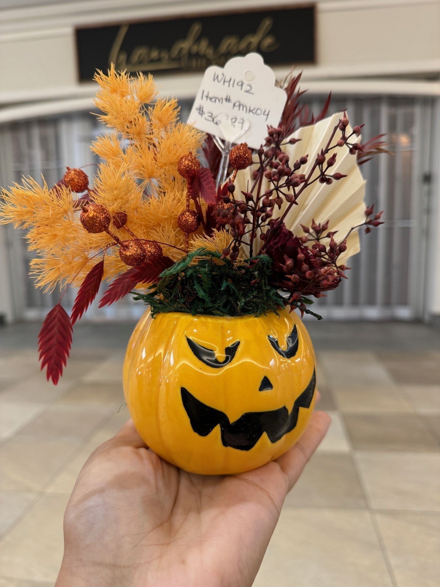 Halloween Pumpkin Centerpieces